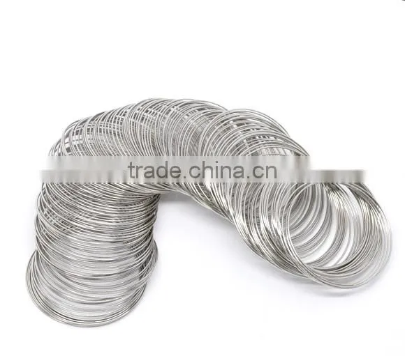 Wholesale Jewelry 40mm Dia. 0.6mm Thick Loops Memory Beading Wire photo-2