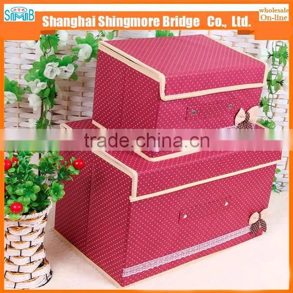 2017 China Supplier Hot Sales Good Quality Non-woven Fabric Storage Container Box photo-3