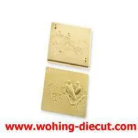 Embossing And Hot Foil Stamping Die Made Of Brass