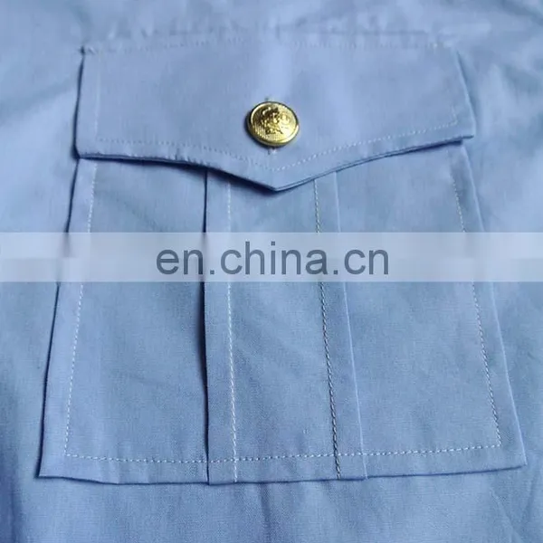 Hot Selling High Quality Long-Sleeve Military Man Shirt of 100% Cotton photo-4