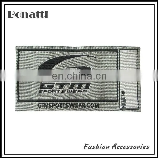 Garment Embroidery Woven Patch