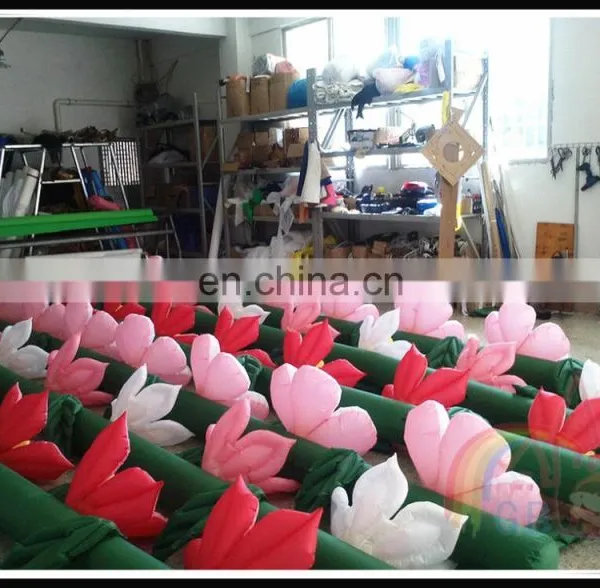 Wholesale Wedding Inflatable Flower Chain Decoration LED Light Flower Wedding photo-3