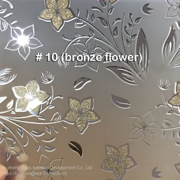 Acid Etched Glass