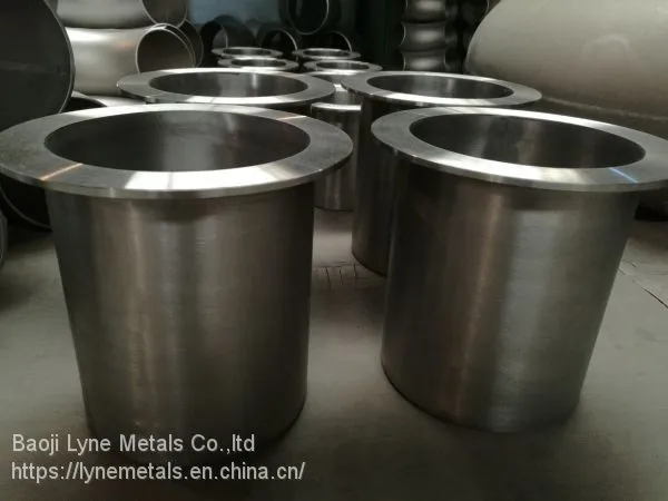 Supplier of GR7 Ti-pd Alloy Titanium Stub End EN1092-1 or ASTM B16.9 photo-5