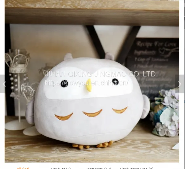 WholeSale Stuffed Animals Owl Plush Toy From Direct Manufacture photo-2