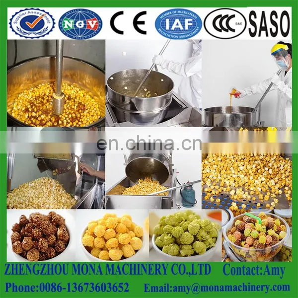 Ball Shape Caramel Popcorn Making Machine for Sale photo-4