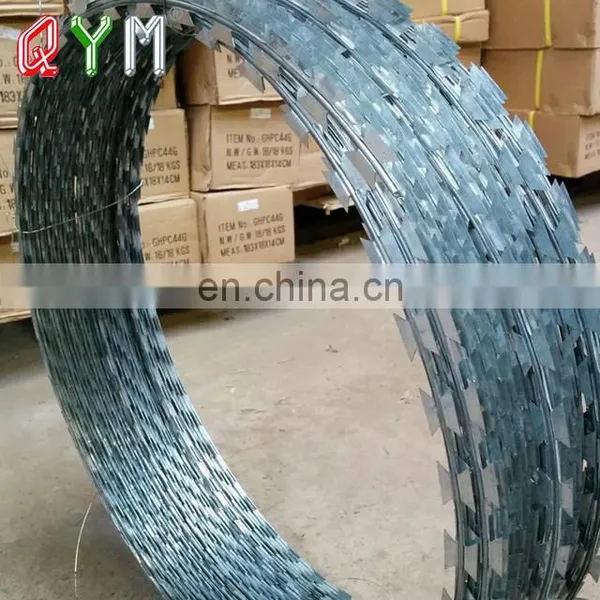 Galvanized Security Concertina Razor Wire for Prison Fence photo-2
