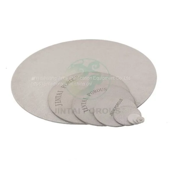 Porous Sintered Metal Disc Sintered Metal Powder Discs Porous Stainless Steel Discs photo-2