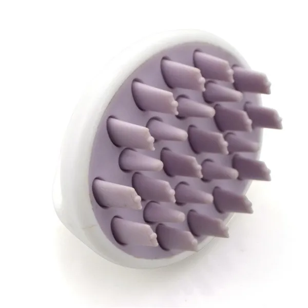 Silicone Head Body Scalp Massage Brush Scalp Head Shower Massager photo-2