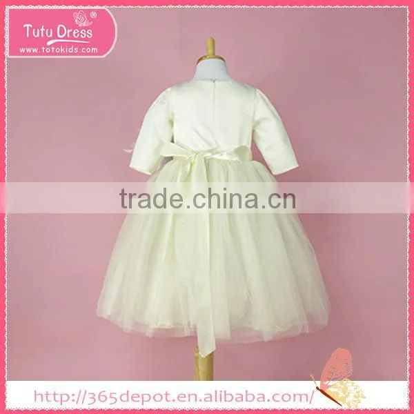 Angel Baby Girl Frill Dress Flower Girl Dress