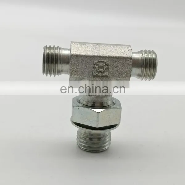 Adjustable High Pressure Hydraulics Threaded Quick Coupling Hydraulic Adapters Carbon Steel Pipe Fitting photo-5