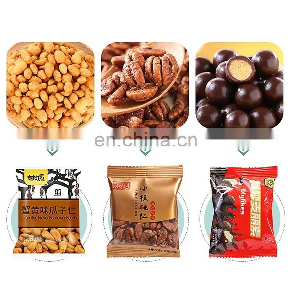 Automatic Packing Peanut Beans Mixed Pistachio Cashew Seeds Back Sealing Pouch Nuts Vertical Packaging Machine photo-2