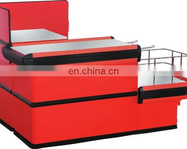 Checkout Counter Cashier Desk Fashion Waterproof Store Style Time Surface Finish Environmental photo-5