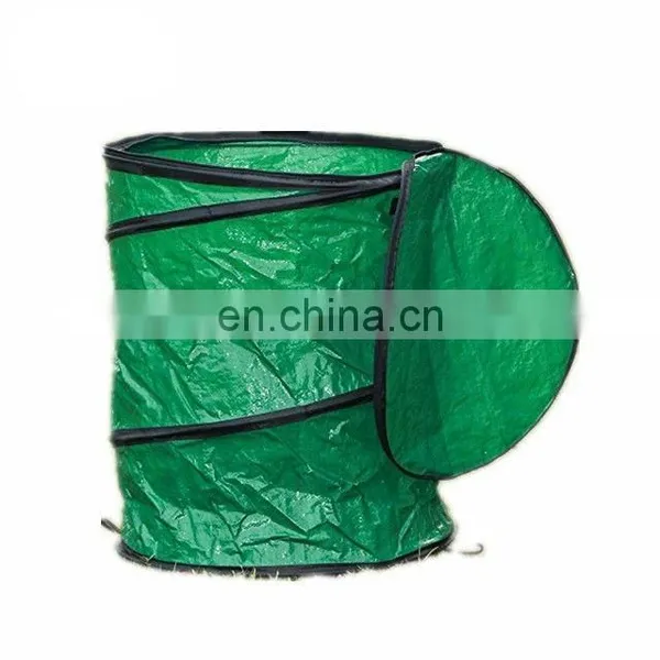 53 Gallon Collapsible Pop Up Garden Leaf Waste Bag With Zipper photo-2