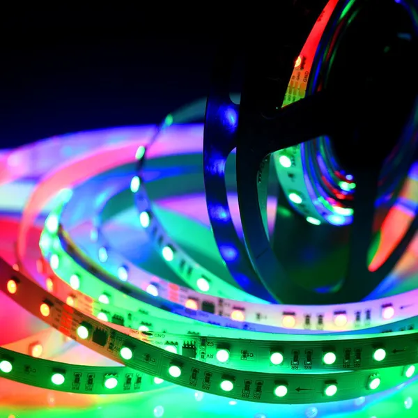 Digital Rgb Flex Led Strip 36V WS2811 LC8806S New Magic Color 54leds/m 30m/roll New Product photo-3