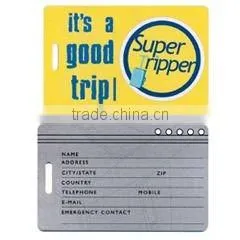Pvc Luggage Tag