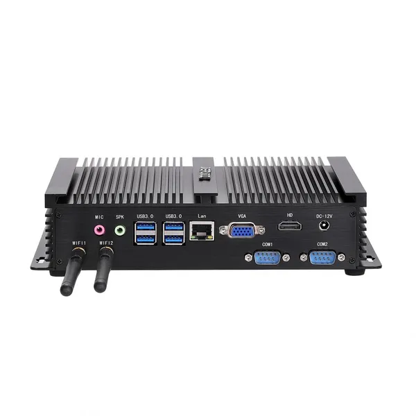 Industrial PC With TPM 2.0 Hardware Security Encryptions 2COM RS232 for AI/Digital Signage/Factory Automation Use