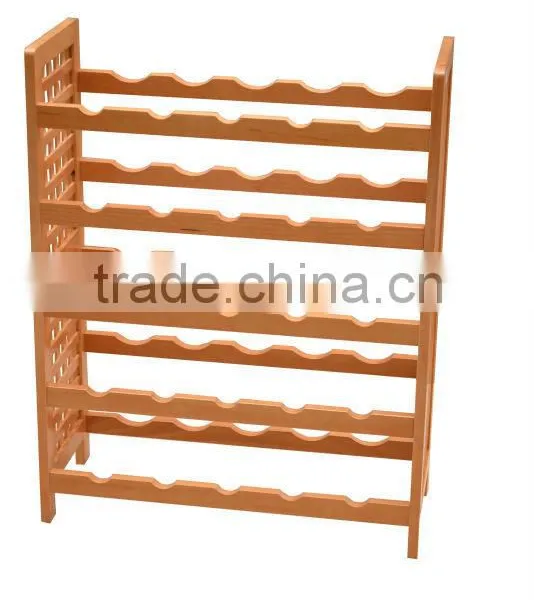 Portable Wood Wine Rack