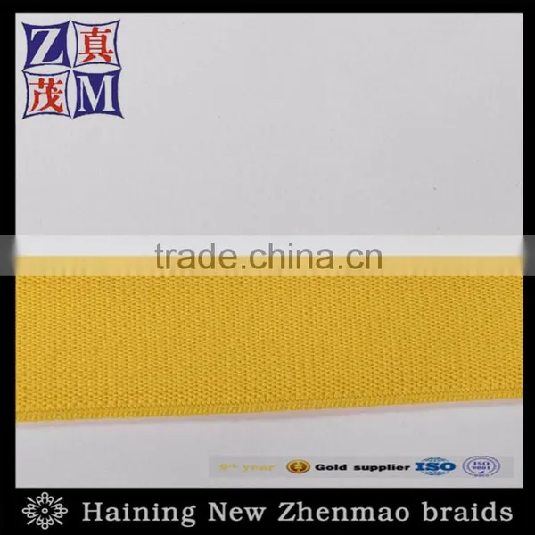 Yellow Safety Seat Belt Factory Wholesale Thick Power Band photo-4
