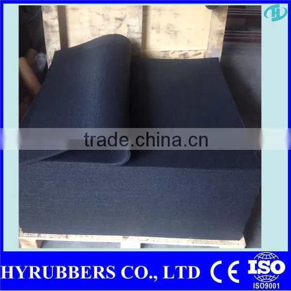 Silk Rubber Tiles Black Rubber Tile