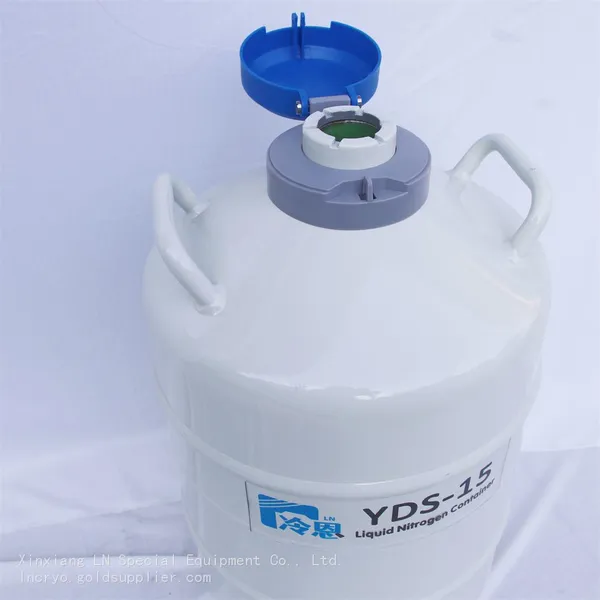 Portable Low-Temperature Freezing 15 Liter Liquid Nitrogen Tank for Precision Experiments photo-4