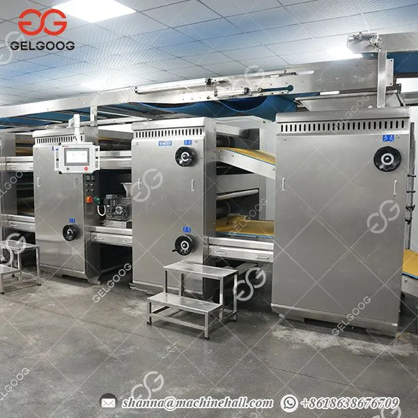 Automatic Biscuit Manufacturing Process Equipment Soft And Hard Biscuit Production Line