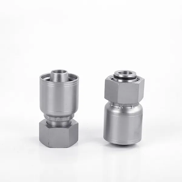 Parker One-Piece Hose Crimp Fittings, Series 43 Crimp Straight Fittings, High-Pressure Hydraulic Tube Crimp Straight Tube Fittings photo-3