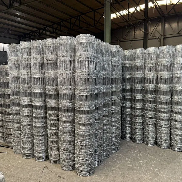 Galvanization Steel Wire Mesh High-tensile Fixed Knot Wire Fence for Animal Containment and Security photo-3