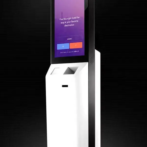 self-service terminal, a multi-functional all-in-one machine for bank, government affairs, and medical services, including queue number taking, check-in, self-service registration, id card, qr code, and social security card printing, as well as fingerprin