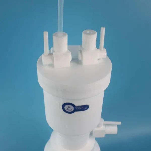 Polytetrafluoroethylene Buchner Funnel, Teflon Plastic Filtering Funnel, Corrosion-resistant and High-temperature-resistant, Customizable photo-3