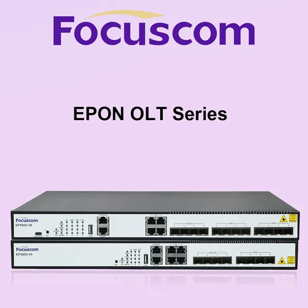 4 Port EPON OLT Pizza Box, Carrier-Grade L3 Managed Optical Line Terminal With 4*10G SFP+ Uplinks GEPON OLT EP5800-04 photo-2
