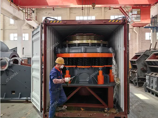 200tph Capacity Mining Quarry Limestone Granite Gravel Cone Crushing Machine, Building and Road Construction Project in Ghana, Africa photo-2