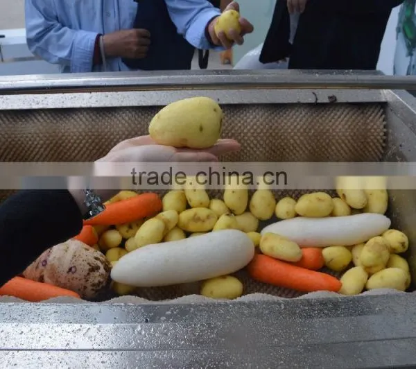 Saving Energy 300-500KG/H Taro Cassava Peeling Machine photo-2