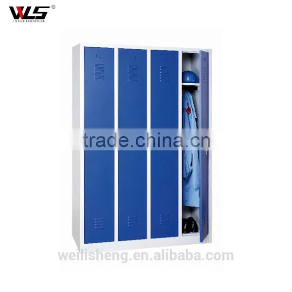 4 Door Clothing Steel Locker/metal Wardrobe Cabinets photo-6
