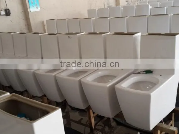 NEW Square Types of Bathroom Design China wc Toilet Bowl photo-4
