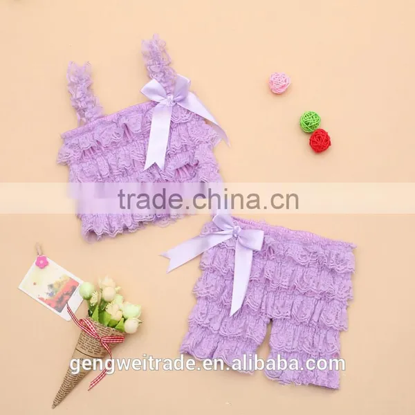 Baby Clothes Baby Girls Outfits Baby Romper Sets (romper +pants) photo-3