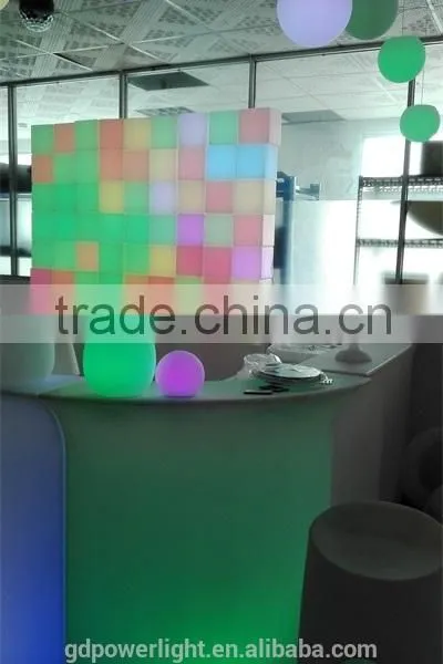 LED Light Cube Lamp With Remote Control YXF-4343C photo-2