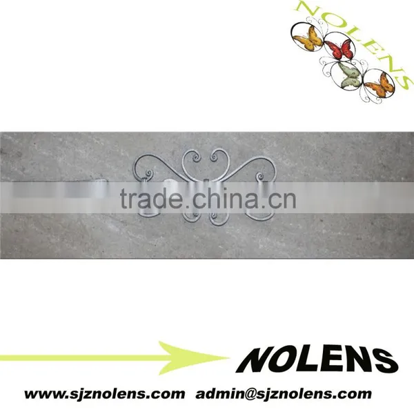 NLC0121-3 Straight Wrought Iron Railings/interior Wrought Iron Stair Railings