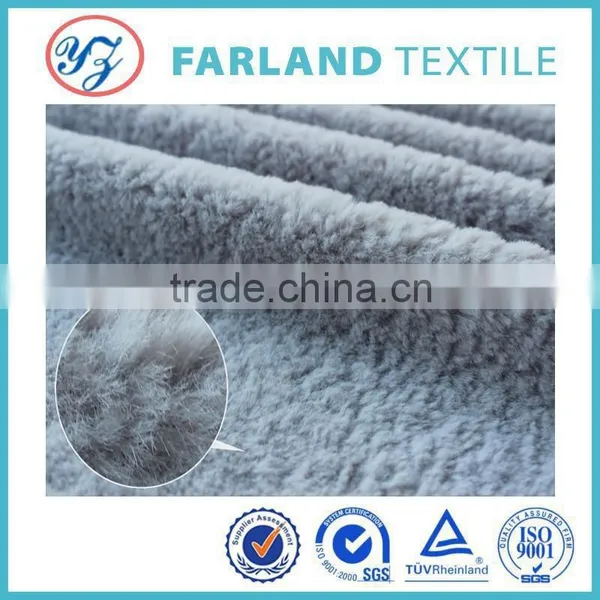 Staining of PV Cashmere Clothing Pillow Series Fashion Women Fabric 100%polyester photo-3