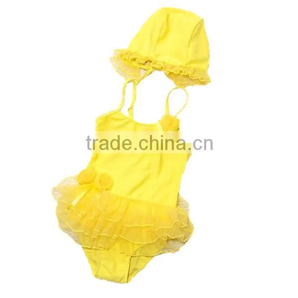 Hot Sale Toddlers One Piece Swimwear Kids Girl Swimming Wear Baby Girls Tankinis
