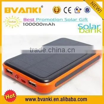 Hot New Products for 2015 Outdoor Waterproof Solar Mobile Portable Power Bank Charger 12000mAh photo-3