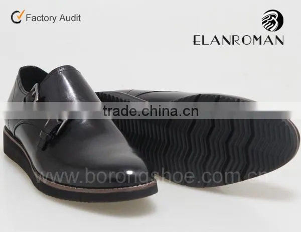 New Arrive Double Monk Strap Leather Male Formal Shoes photo-4