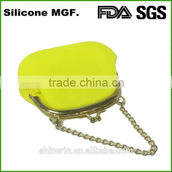 Womens Wallet Card Holder Silicone Coin Purse Clutch Handbag photo-2