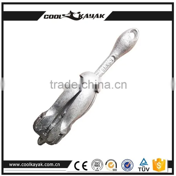 Marine Folding Grapnel Kayak Anchor Hot Dipped Galvanized 1.5kg Quality Choice photo-2