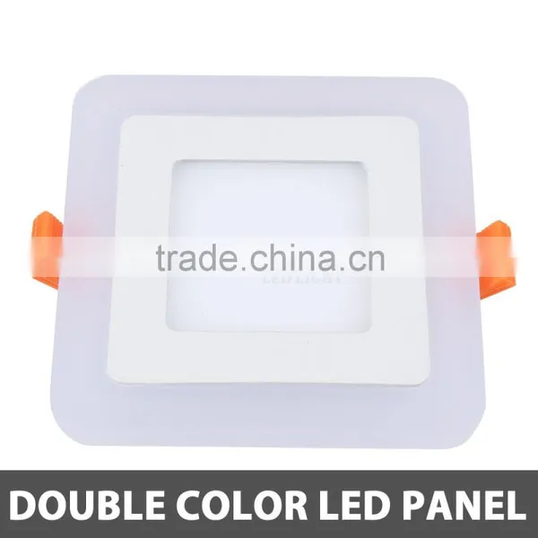 Two Colors Square Changeble LED Panel Lights photo-3