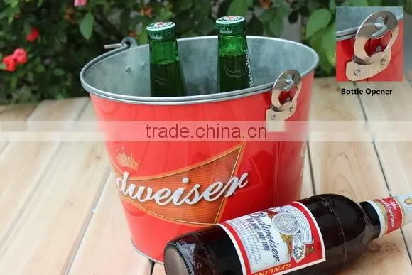 2016 Top Sale Metal Tin Ice Bucket for Beers