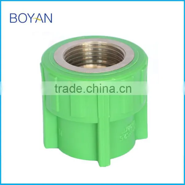 Chinese Supplier BOYAN Plastic Pipe Fitiing for Irrigation Ppr Brass Female Adaptor photo-3