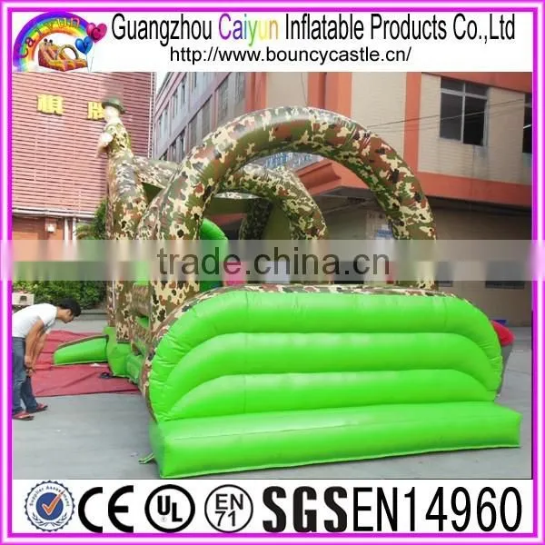 Hot Sale Camouflage Inflatable Rat Race Obstacle Course photo-3
