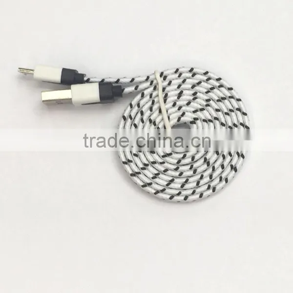 Usb Braided Cable 10ft Usb Charging Cable for Iphone for Samsung photo-2