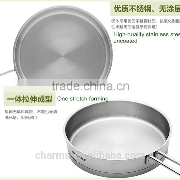 Charms Stainless Steel the American Fry Pan Nonstick Cookware photo-3